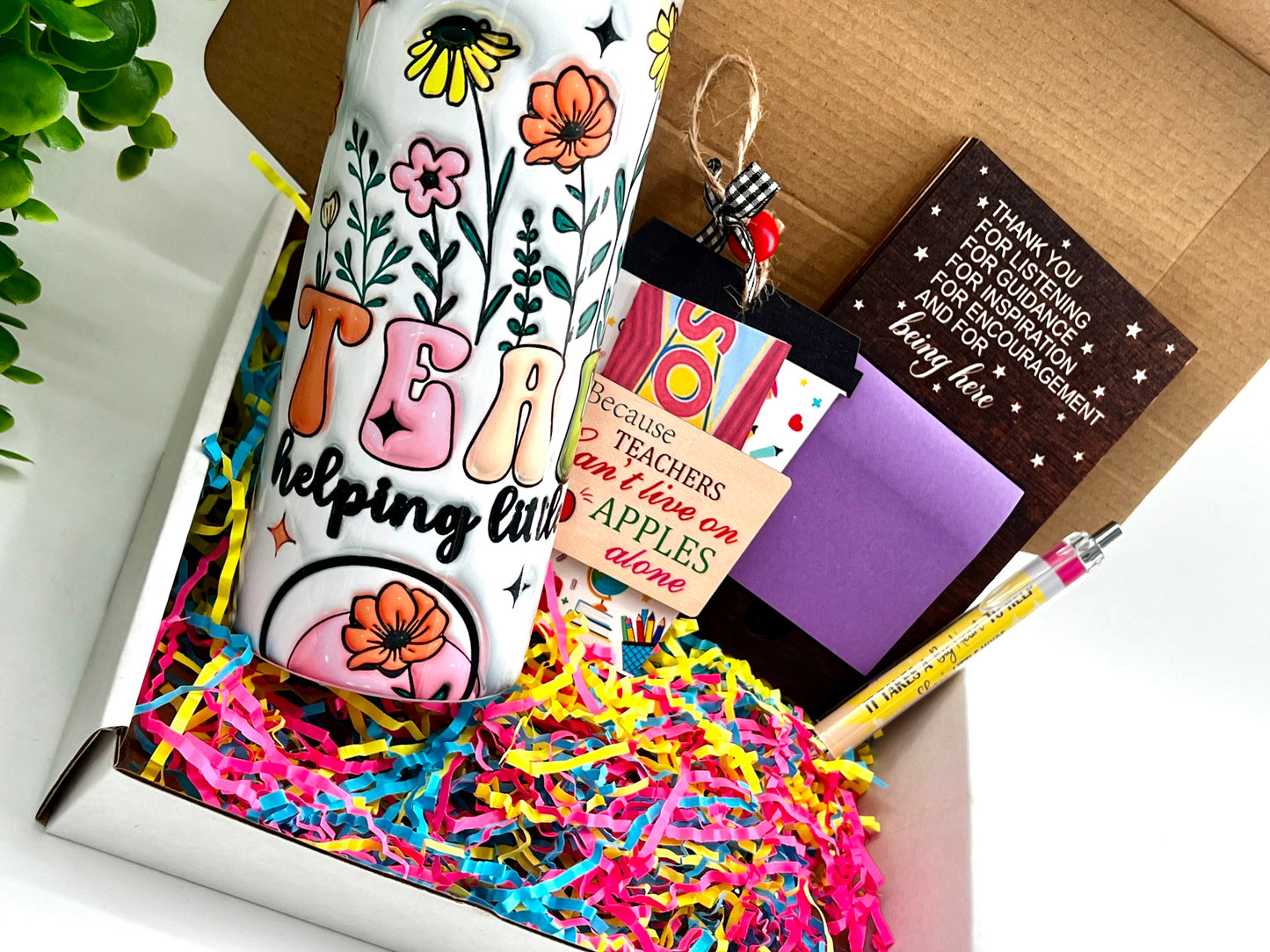 Teacher Appreciation Box with 20 oz Tumbler