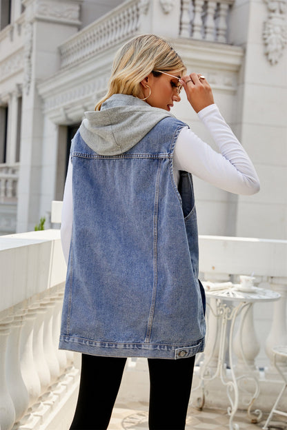 PREORDER: The Janie Jean Vest with Detachable Hood 1.13.25