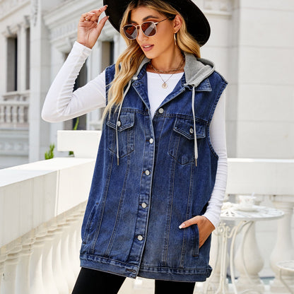 PREORDER: The Janie Jean Vest with Detachable Hood 1.13.25