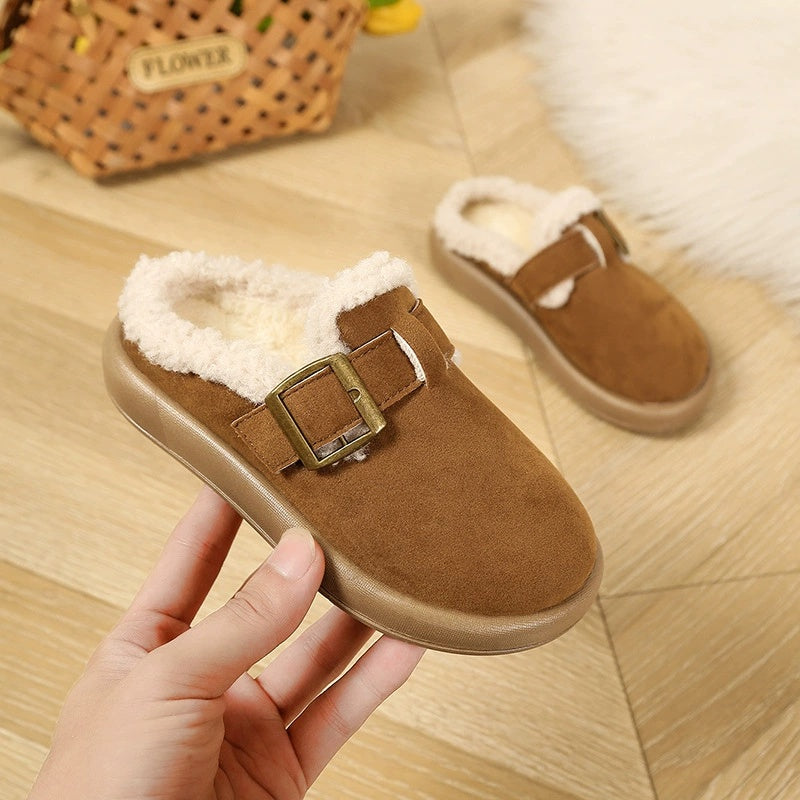 PREORDER: The Daniela Kids Faux Fur Lined Clogs 1.13.25