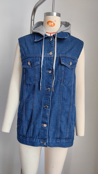 PREORDER: The Janie Jean Vest with Detachable Hood 1.13.25