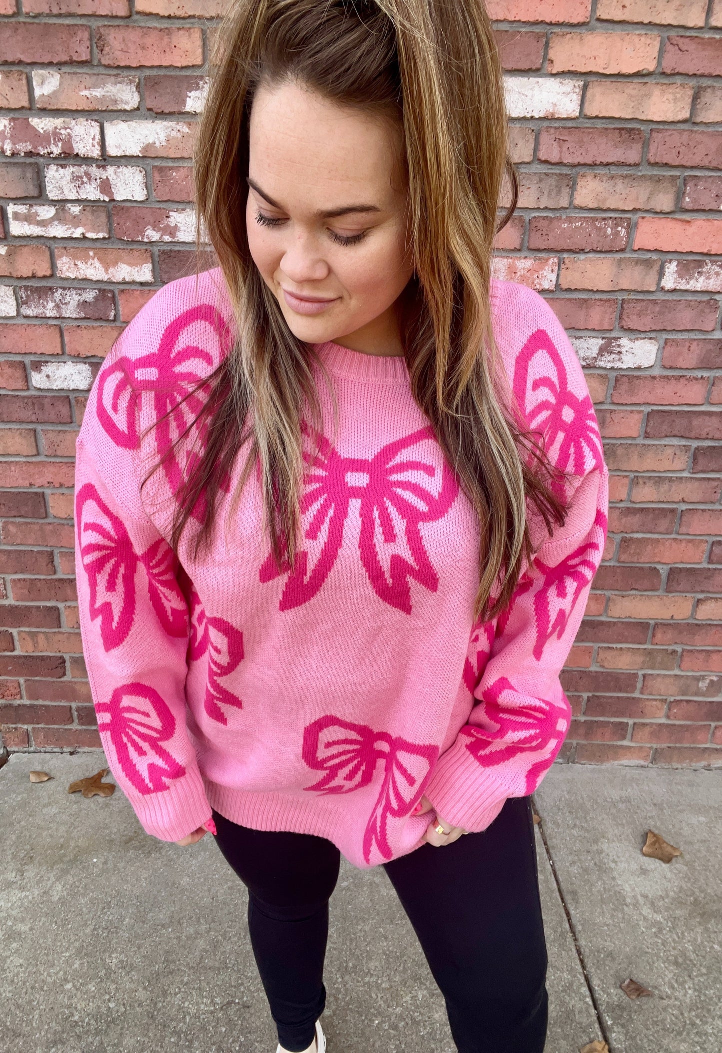 BOW PATTERN SWEATER | PREORDER 1.29