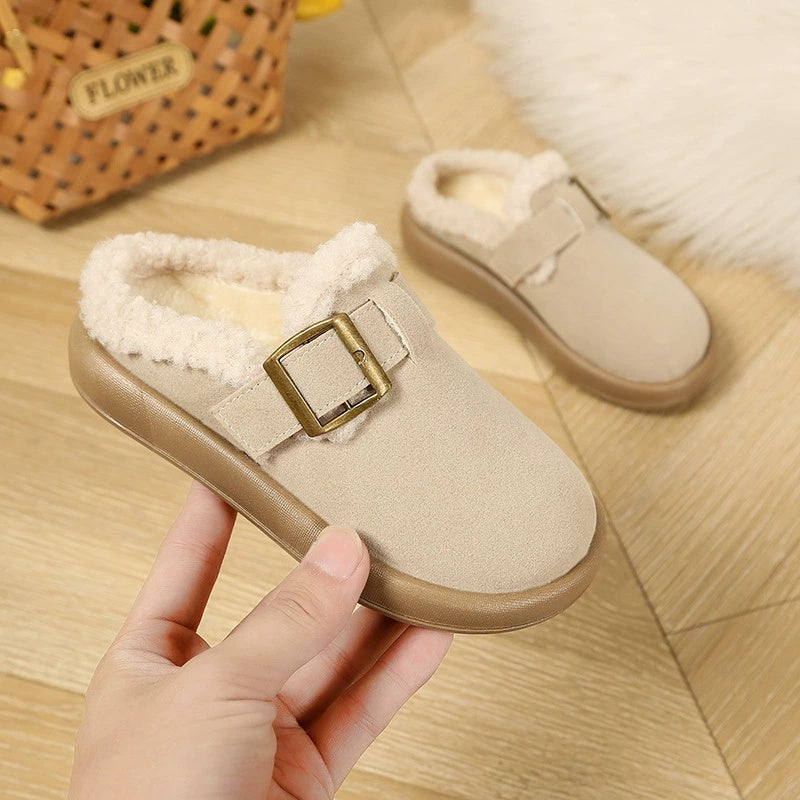 PREORDER: The Daniela Kids Faux Fur Lined Clogs 1.13.25