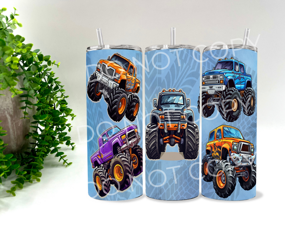 Monster Trucks - 20 oz Tumbler