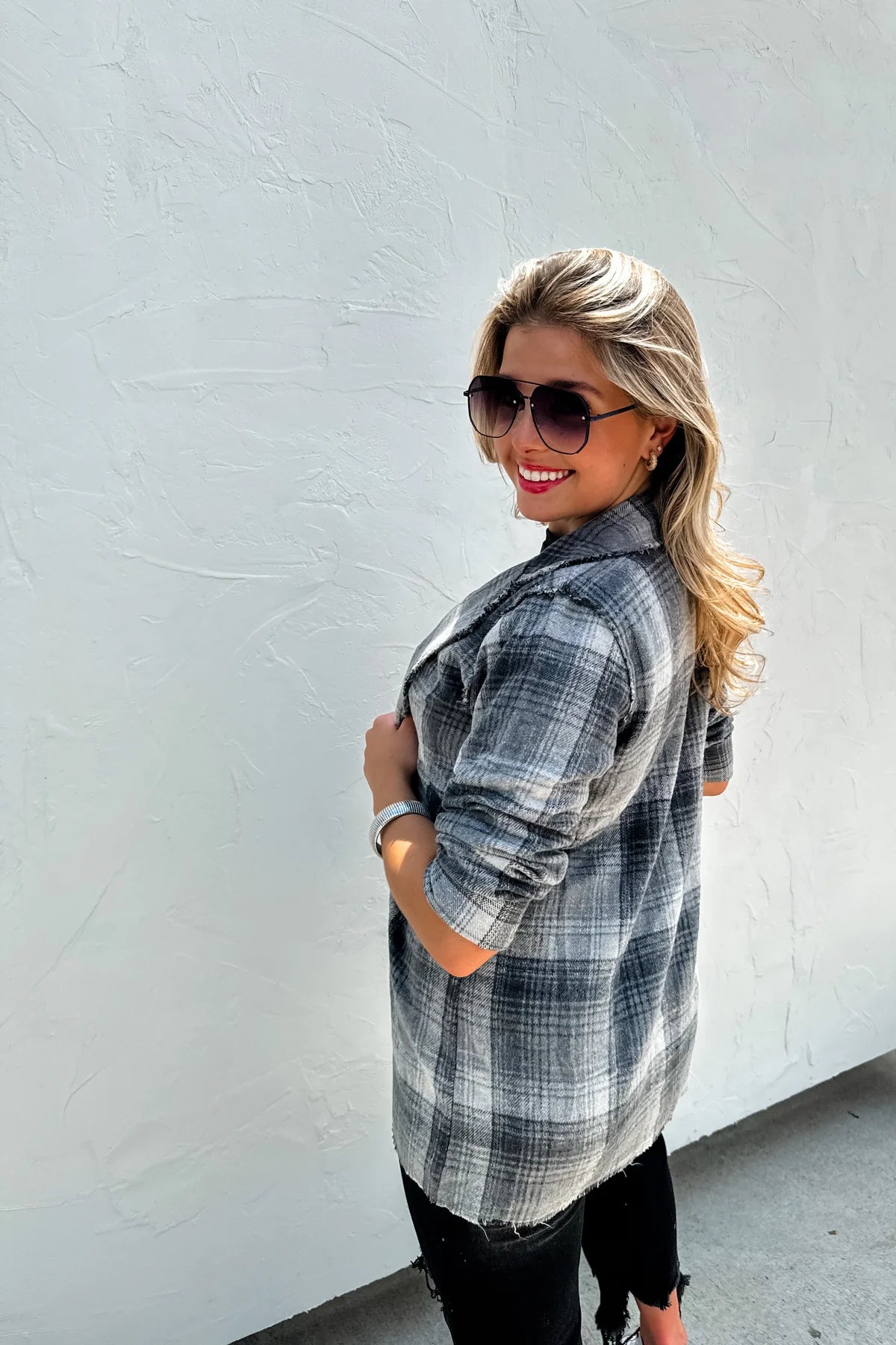 BOUTIQUE PREORDER: Pull It Together Fall Plaid Blazer ✨TAT WEEK OF 10/14✨