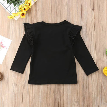 PREORDER: Heart Bell Jumper with Lace Trim & Ruffle Long Sleeve Shirt 1.13.25