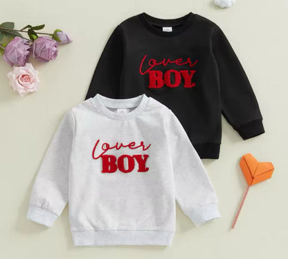 PREORDER: Lover Boy Embroidered Sweatshirt 1.13.25