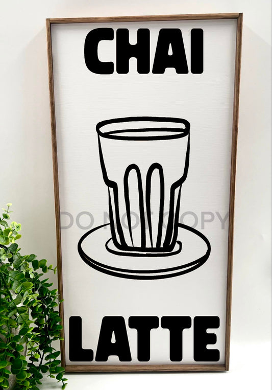 Chai Latte - 12x24"
