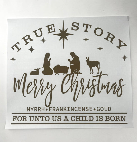 True Story Gold - LAST CHANCE - Custom