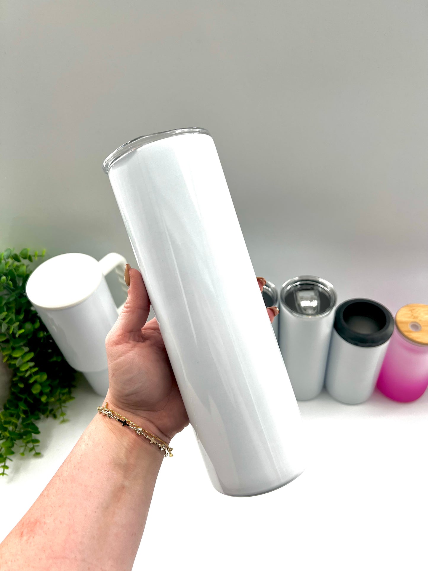 30 oz Glossy Skinny Tumbler