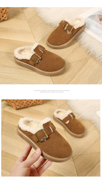 PREORDER: The Daniela Kids Faux Fur Lined Clogs 1.13.25