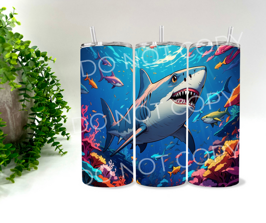 Shark - 20 oz Tumbler