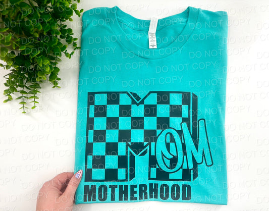 Checkered Mom Motherhood - Custom