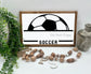 Soccer - 16x10” - Wood Sign