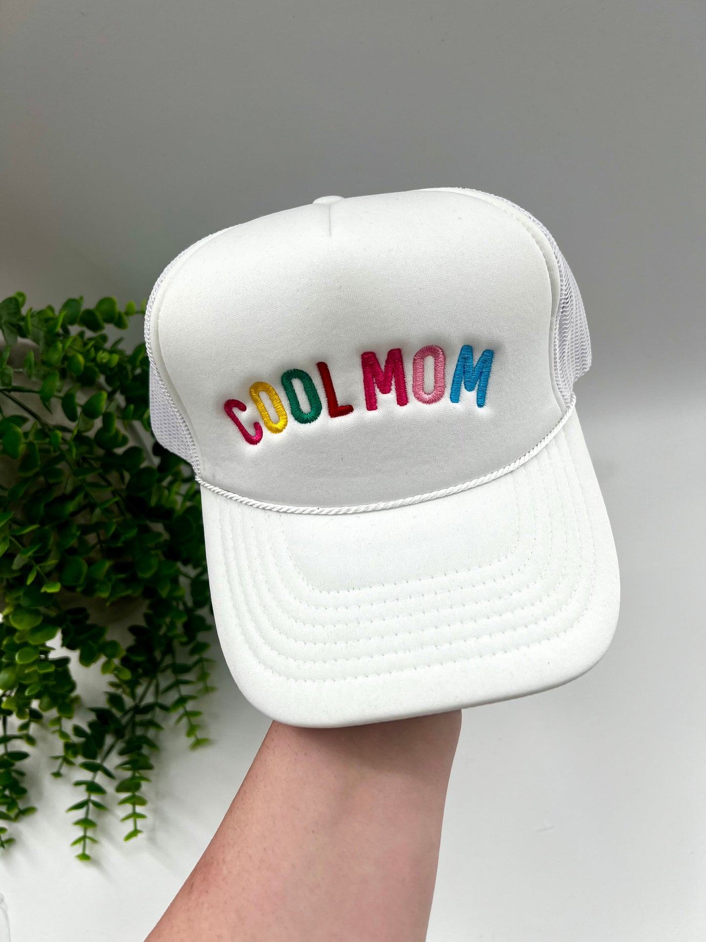 Cool Mom Embroidered - Trucker Hat