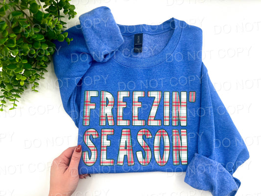 Freezin Season Plaid - Custom