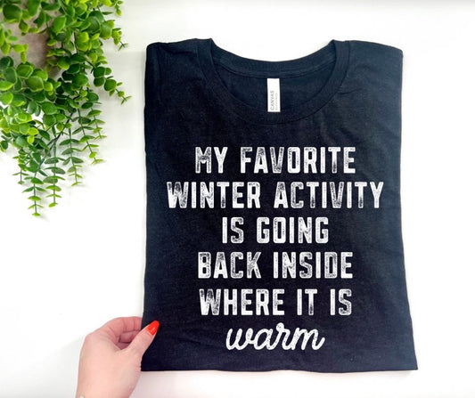 My Favorite Winter Activity - Custom