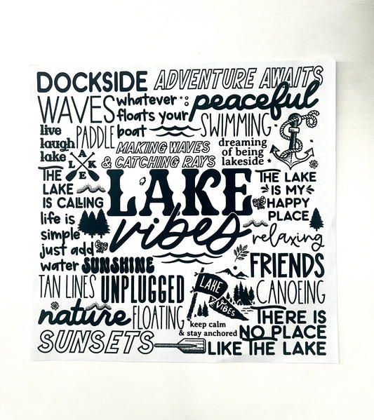 Lake Vibes - LAST CHANCE - Custom