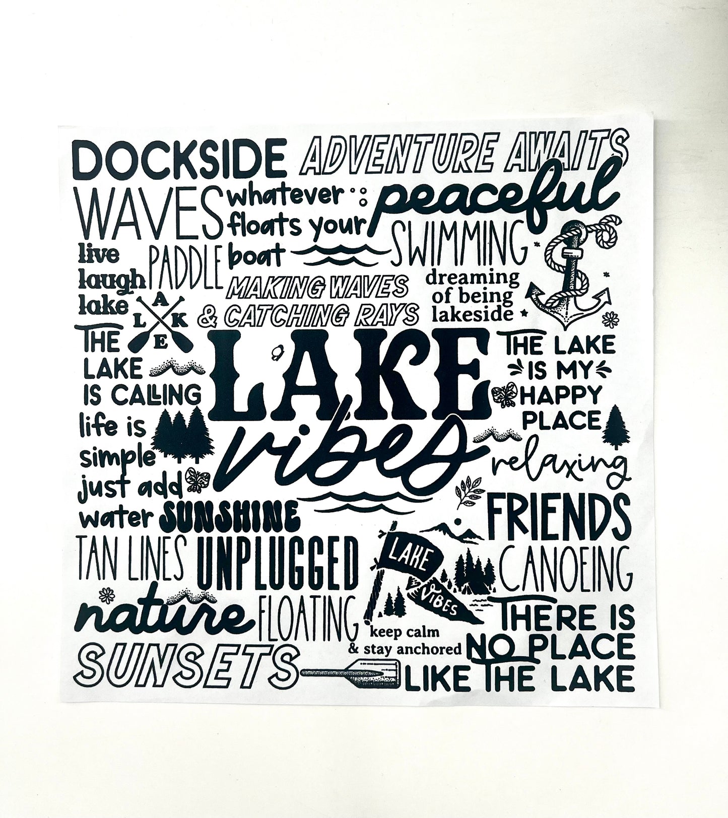 Lake Vibes - LAST CHANCE - Custom