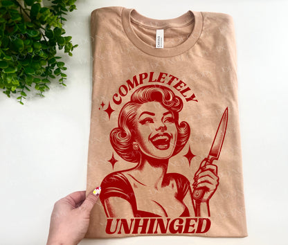 Completely Unhinged Vintage Lady - Custom