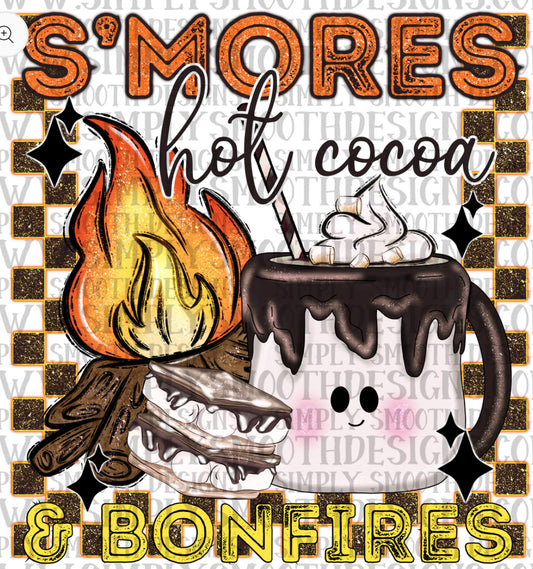 #120 - ONE LEFT - Smores Hot Cocoa - DRECT TO FILM PRINT ONLY