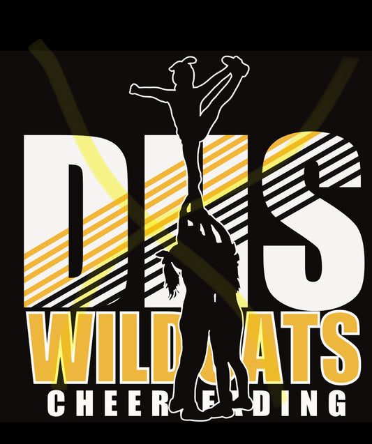 #223 - DHS Wildcat Cheerleading - DIRECT TO FILM PRINT ONLY