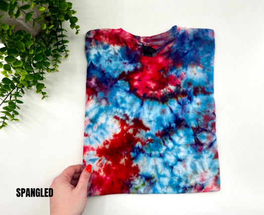 Youth Medium - Spangled Ice Dyed