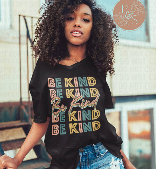 Be Kind Stacked - Custom