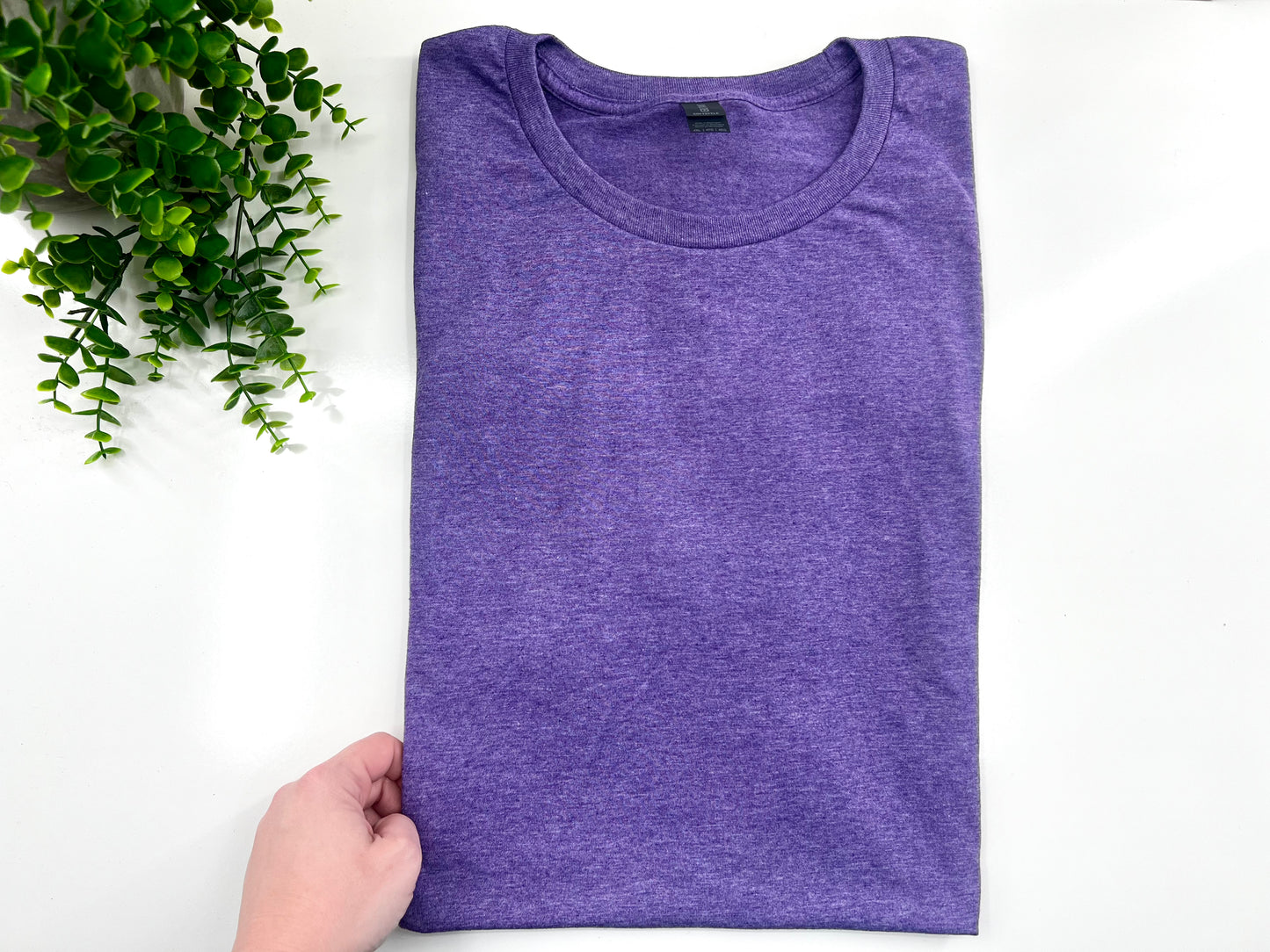 4XL - Heather Purple - Gildan Softstyle