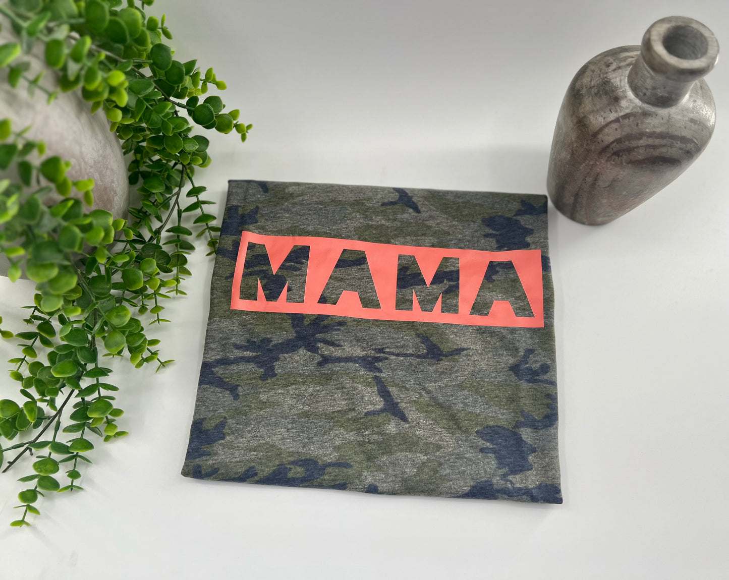 READY TO SHIP: MEDIUM - Mama Camo Tee - LAT