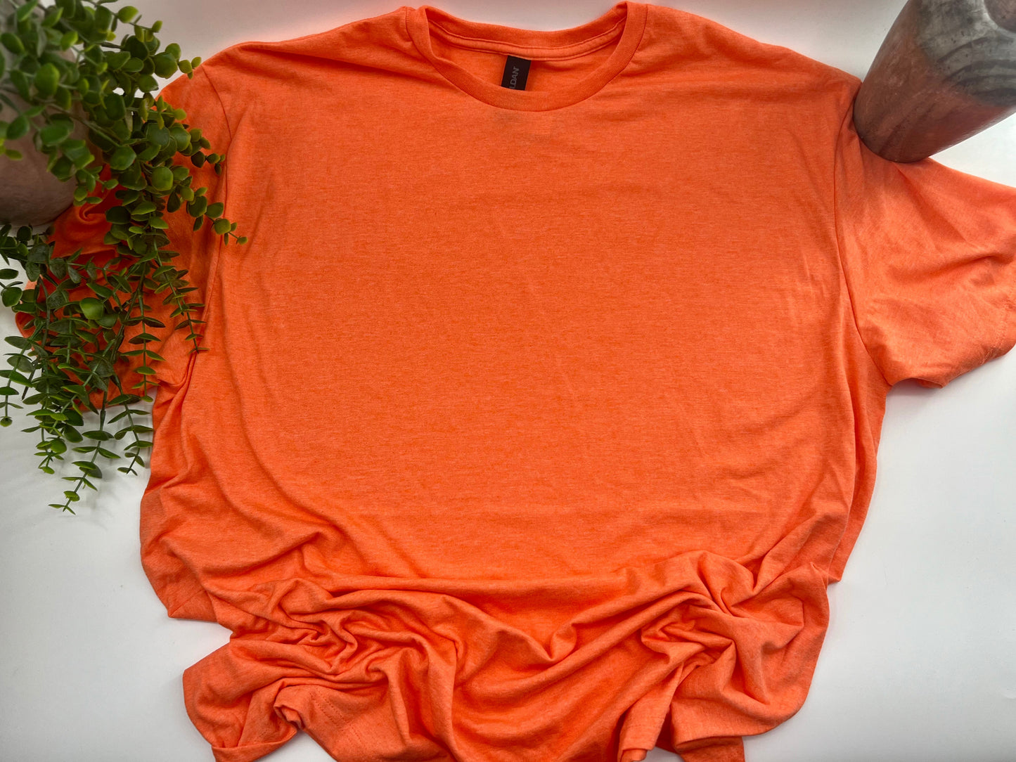 2XL - Heather Orange - Gildan Softstyle