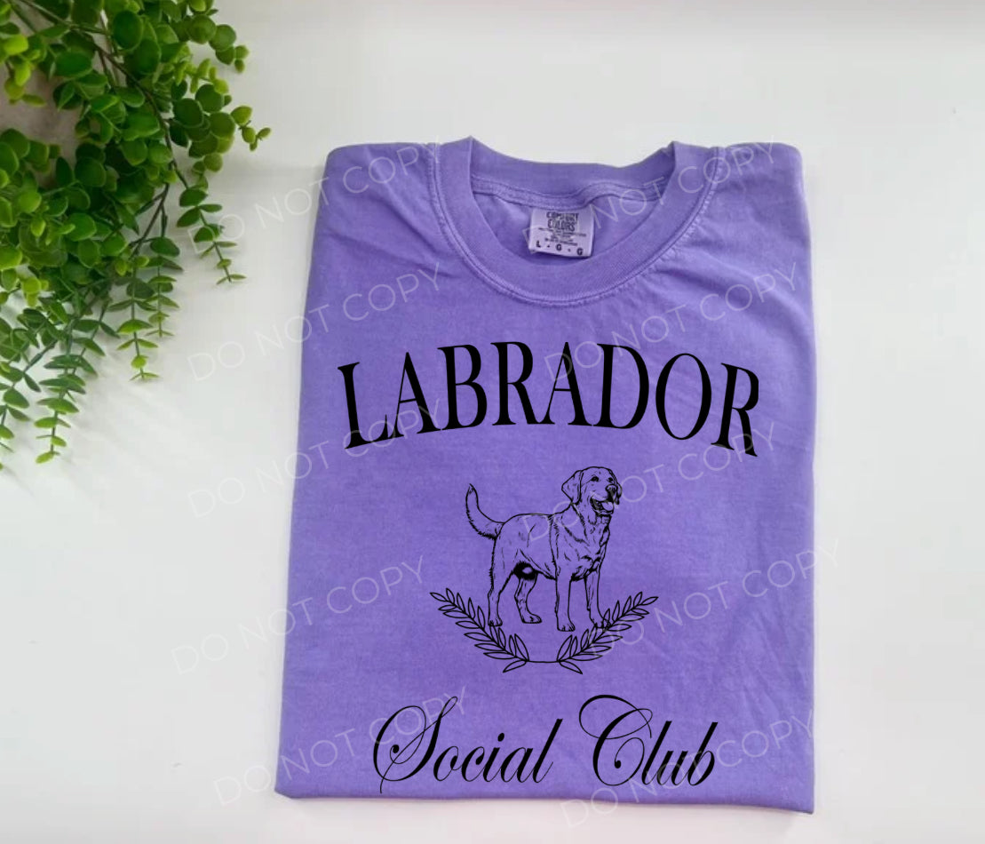 #171 - Labrador Social Club - DIRECT TO FILM PRINT ONLY