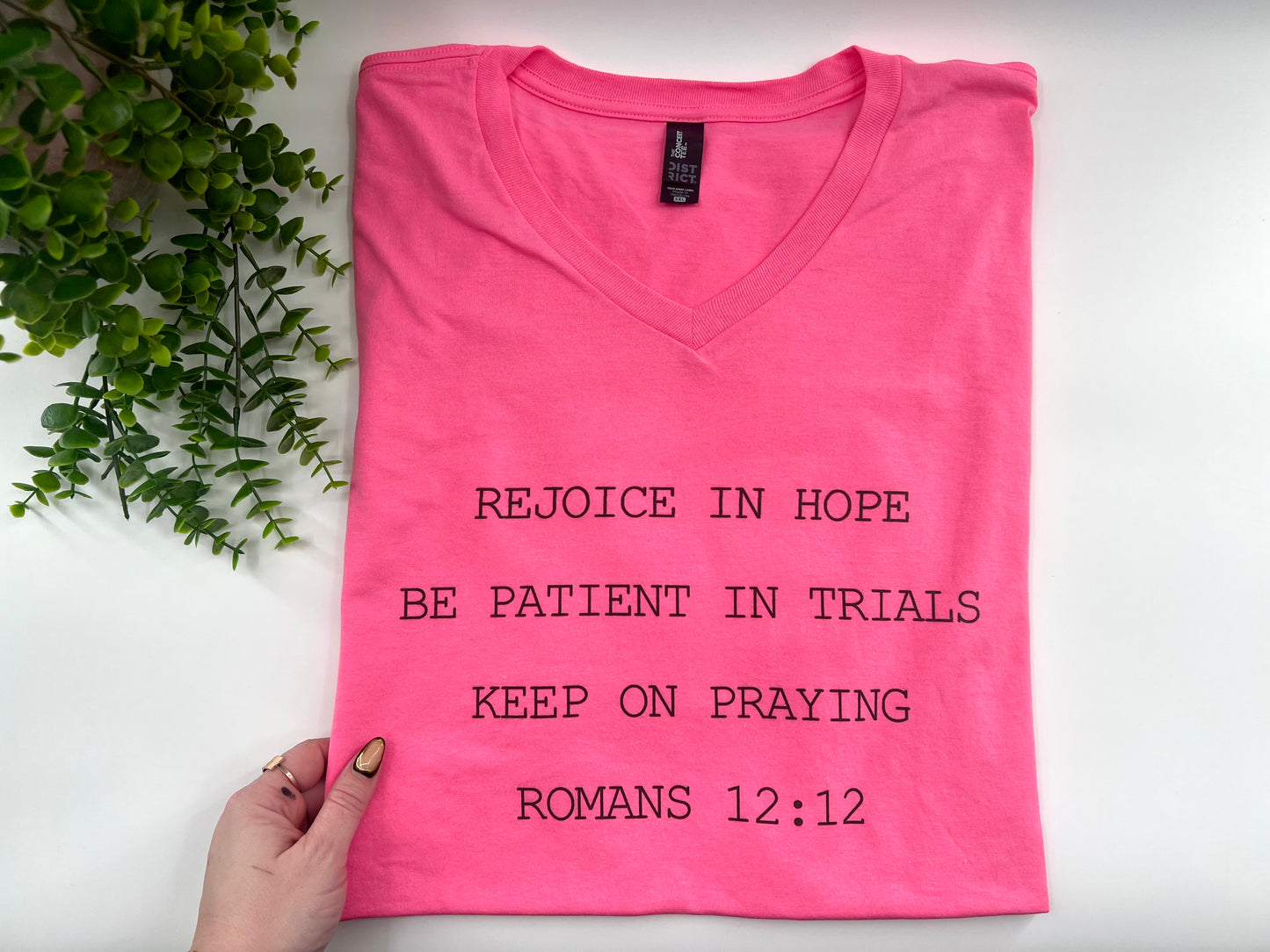 READY TO SHIP: 3XL - Rejoice In Hope Tshirt