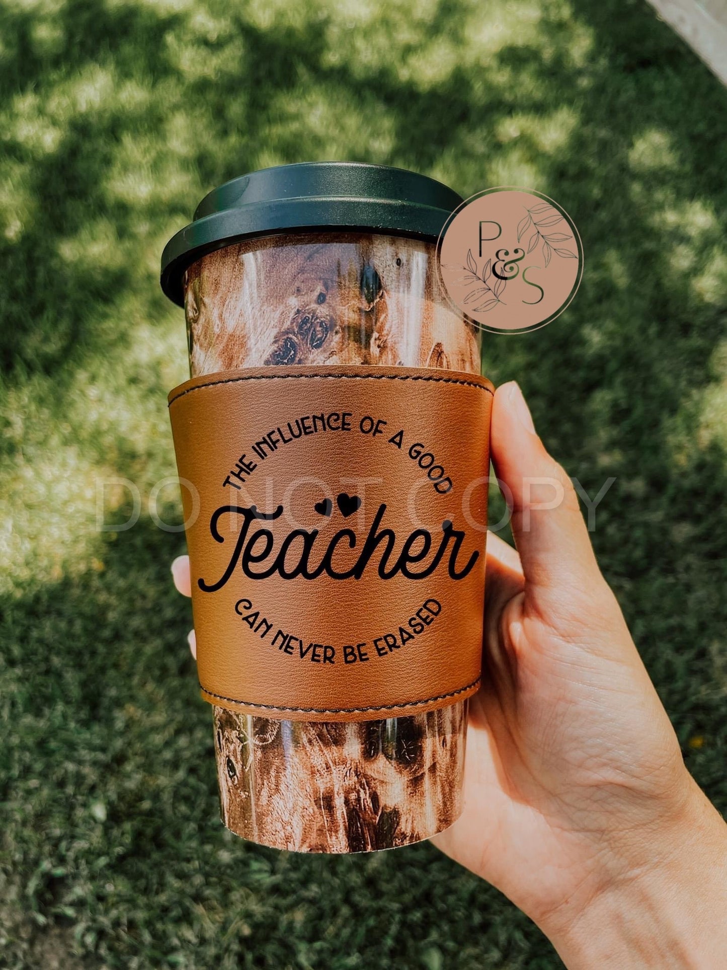 READY TO SHIP: Teacher Coffee Sleeve