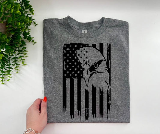 American Flag Eagle - Custom