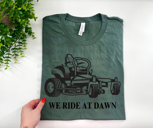 We Ride At Dawn Lawnmower - Custom