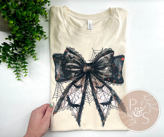 Halloween Bat Coquette Bow - Custom