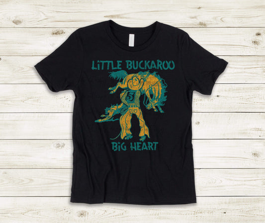 Little Buckaroo Big Heart - YOUTH - Custom