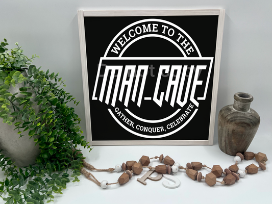 Man Cave - Wood Sign