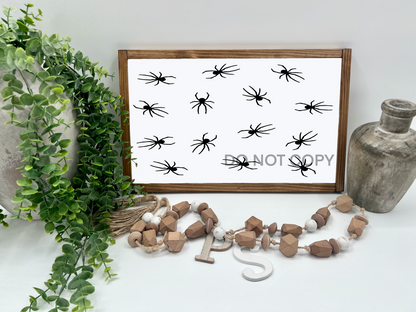 Spiders - Wood Sign