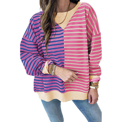 PREORDER: The Finley Split Retro Stripe Sweater 1.13.25