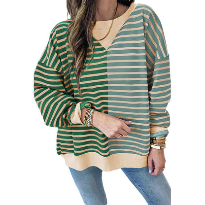 PREORDER: The Finley Split Retro Stripe Sweater 1.13.25