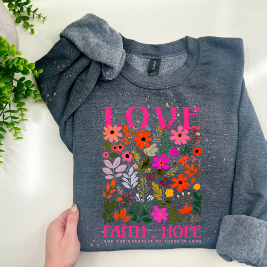 Love Faith Hope - Custom