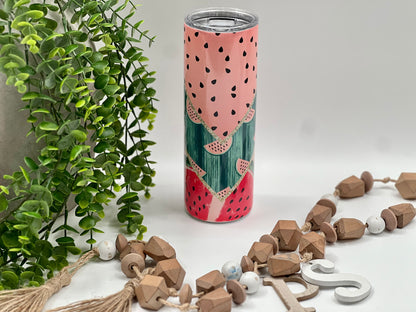 Watermelon Vibes - 20 oz Tumbler